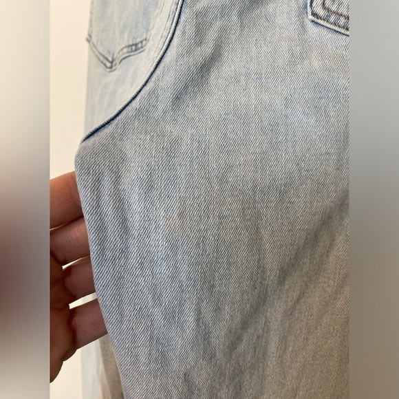 Abercrombie and Fitch Ultra High Rise 90s Slim Straight Split Hem Jeans 30/10XL - Picture 9 of 12